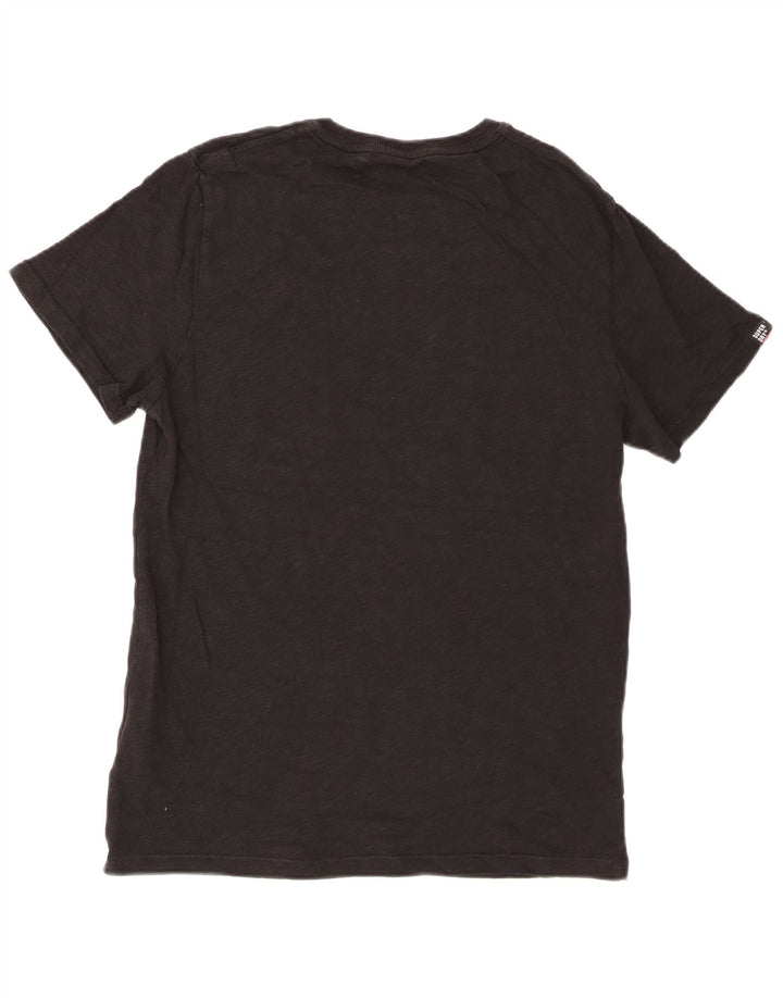 Superdry Camiseta para hombre Top 2XL Algodón negro