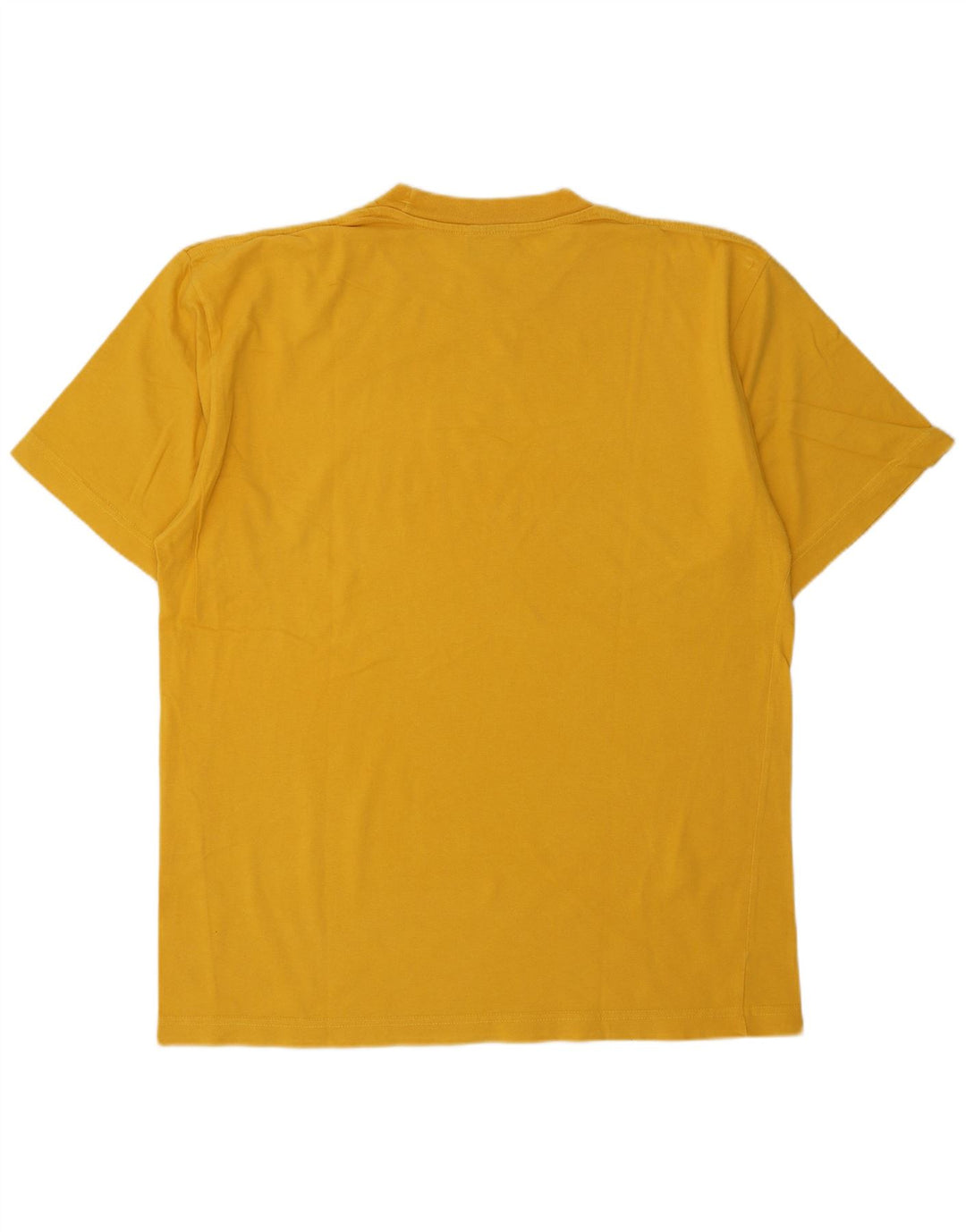 CHAMPION Camiseta gráfica para hombre Top XL Algodón amarillo