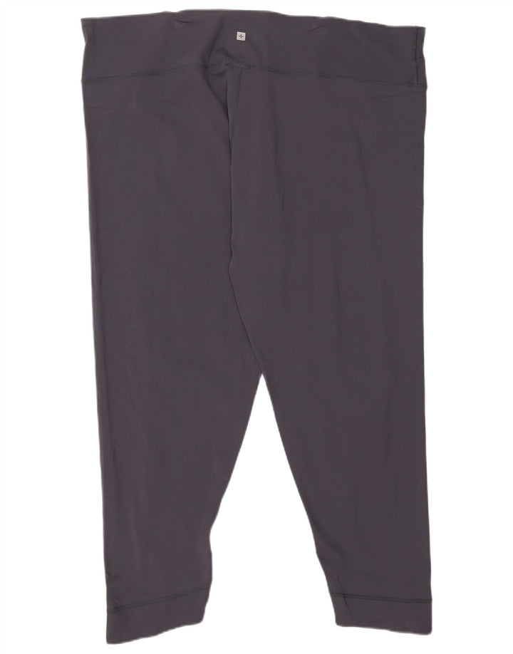 Leggings cortos para mujer Mountain Warehouse US 24 4XL Nylon gris
