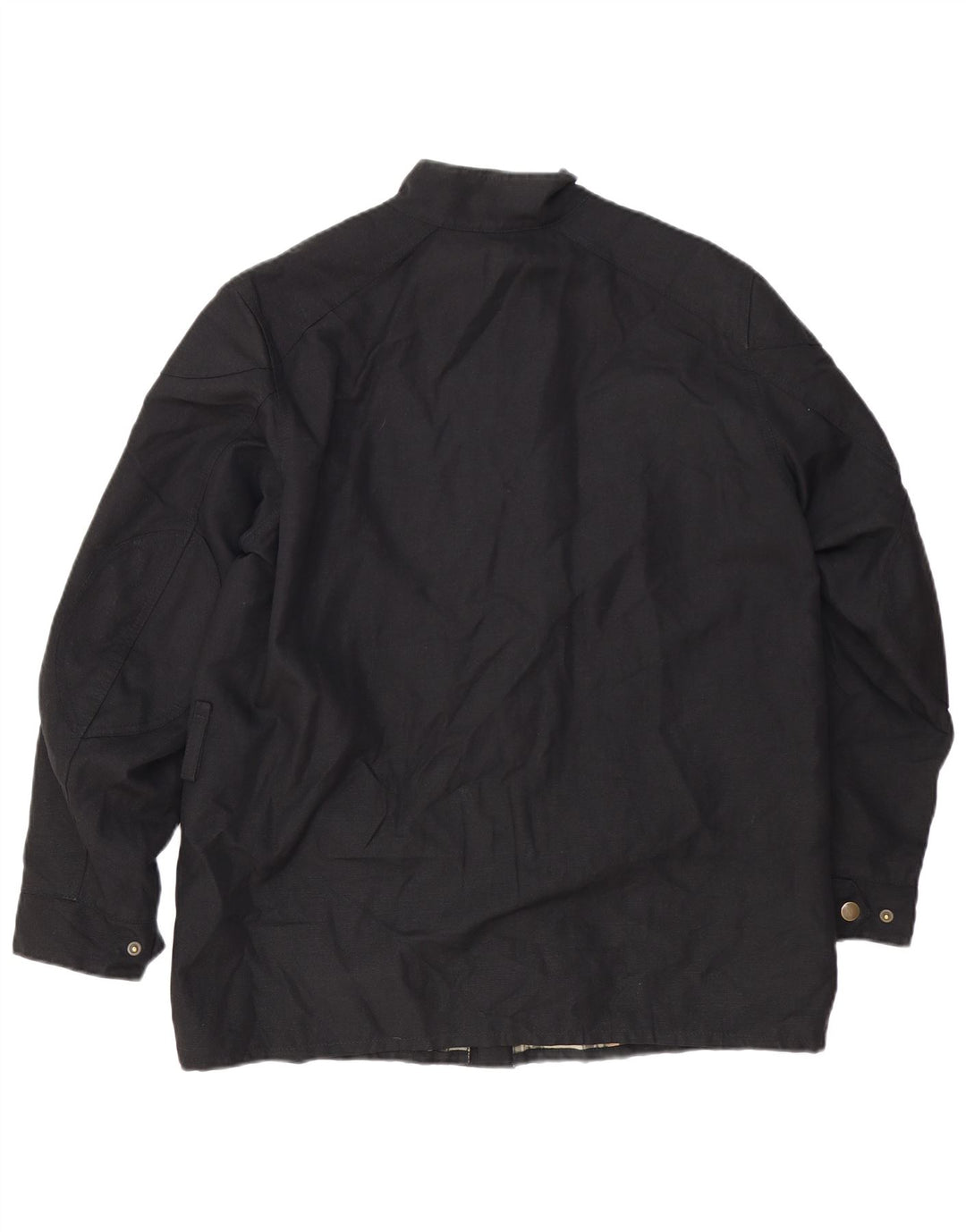 BELSTAFF Chaqueta utilitaria para hombre UK 38 Mediana Algodón negro