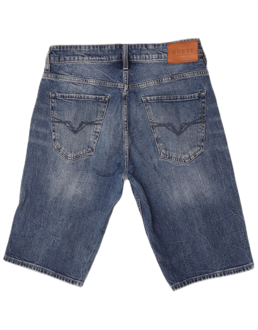 Guess Shorts Vaqueros Regulares W30 Algodón Azul Medio