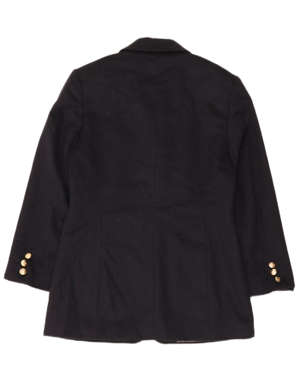 Lanificio Del Casentino Chaqueta tipo blazer extragrande para mujer IT 38 XS Azul marino