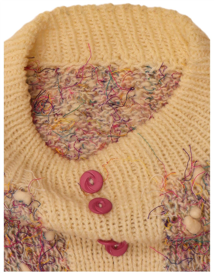 VINTAGE Mujer Turtle Neck Jumper Suéter UK 20 2XL Multicolor Flecked