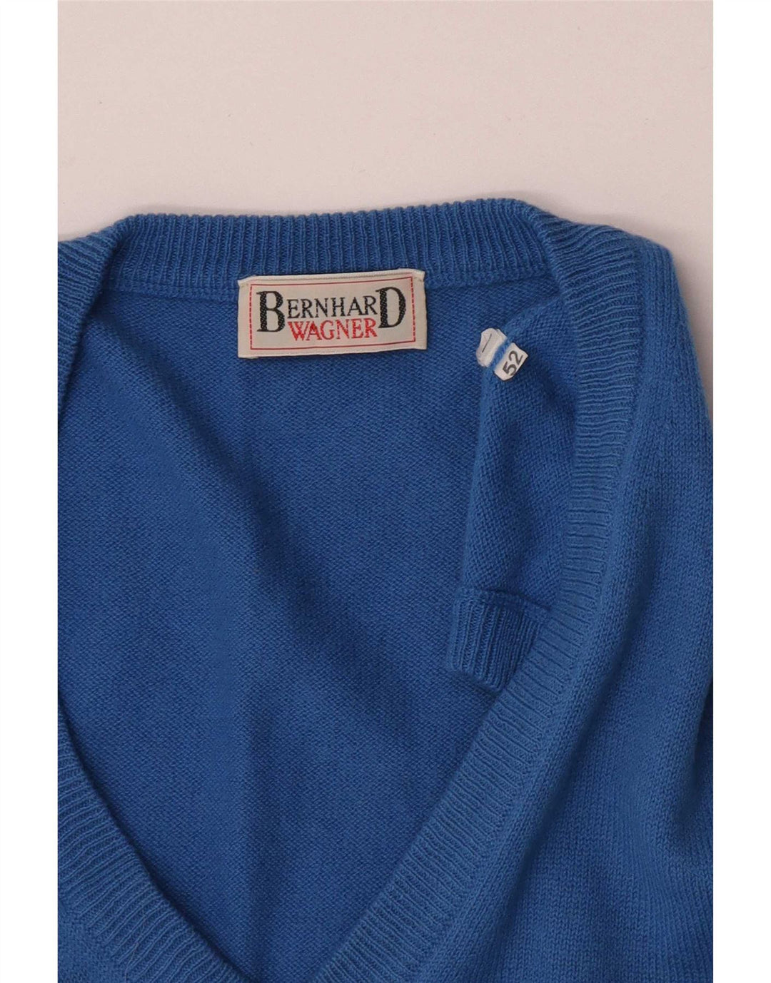 Bernhard Wagner - Camiseta sin mangas para hombre IT 52, talla grande, color azul