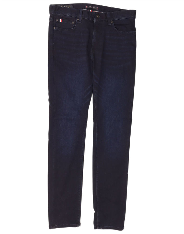 Tommy Hilfiger Vaqueros ajustados Bleecker para hombre W32 L32 Azul marino