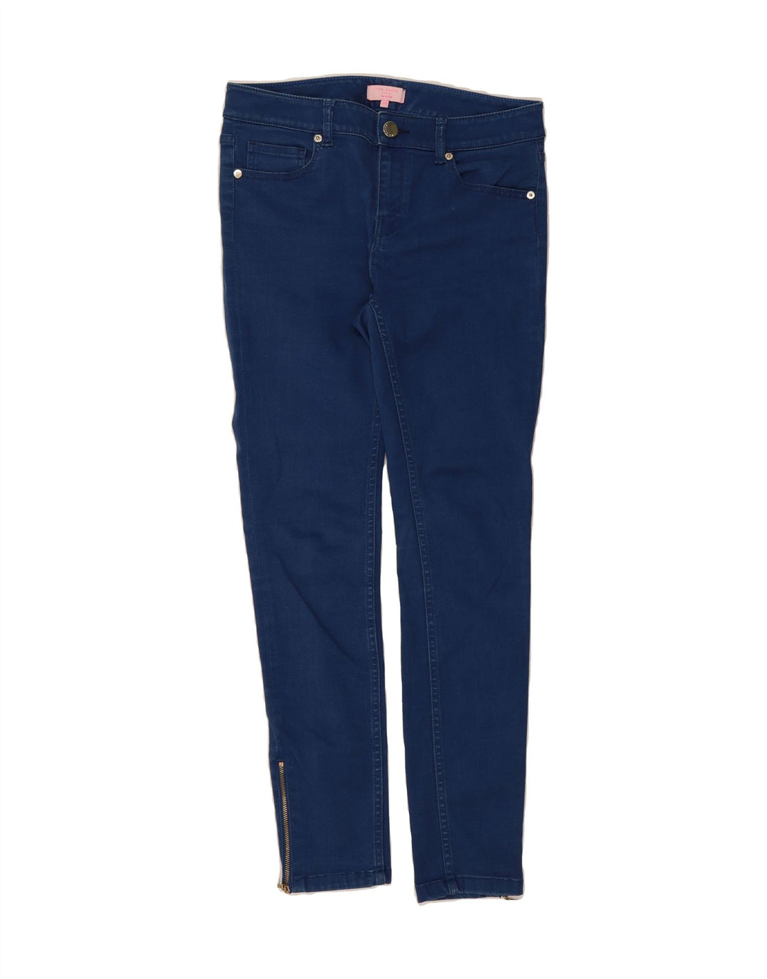 TED BAKER Womens Skinny Jeans W28 L29 Navy Blue Vintage Ted Baker and Second-Hand Ted Baker from Messina Hembry 