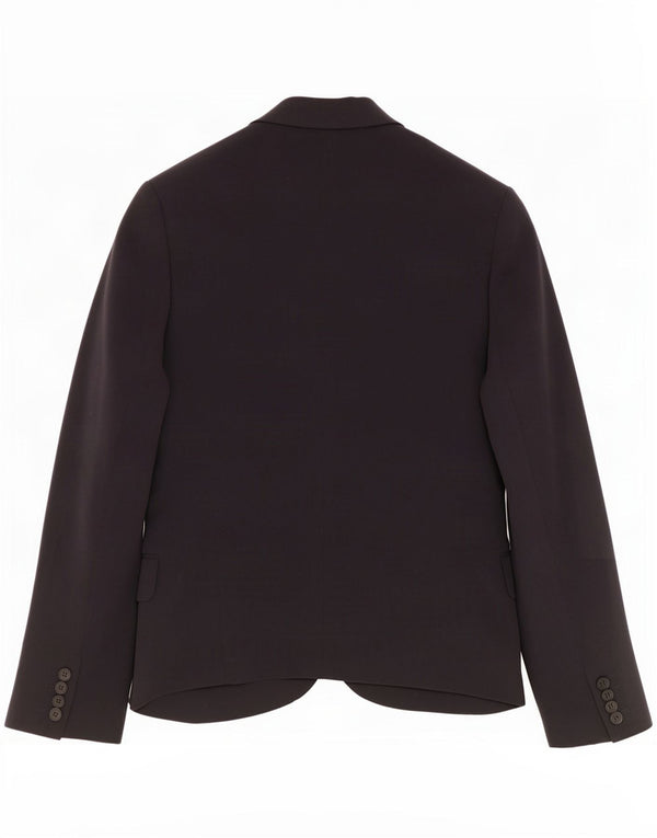 Aquascutum Chaqueta Blazer de 2 Botones para Mujer UK 8 Small Acetato Azul Marino