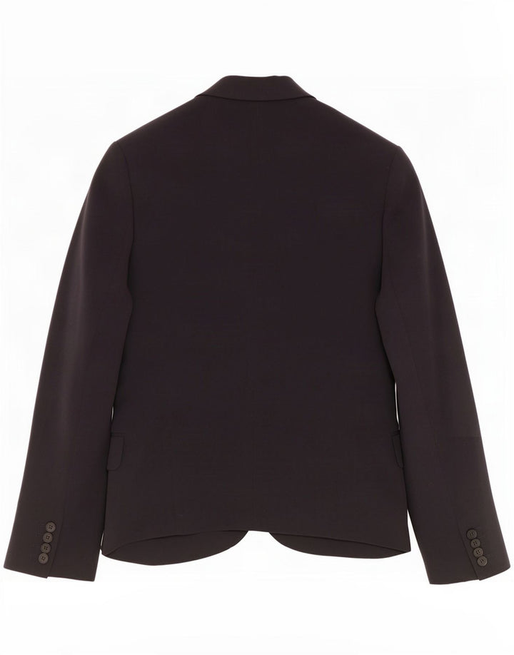 Aquascutum Chaqueta Blazer de 2 Botones para Mujer UK 8 Small Acetato Azul Marino