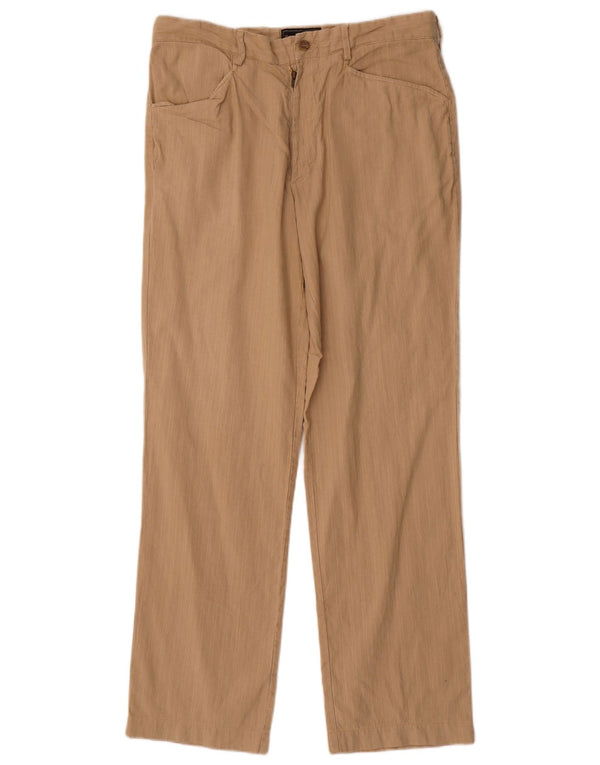 Marlboro Classics Pantalones casuales rectos para hombre EU 50 Large W34 L31 Beige