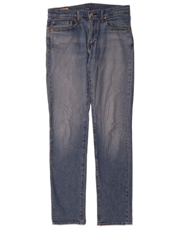 Levi's Hombre 511 Slim Jeans W31 L34 Algodón Azul