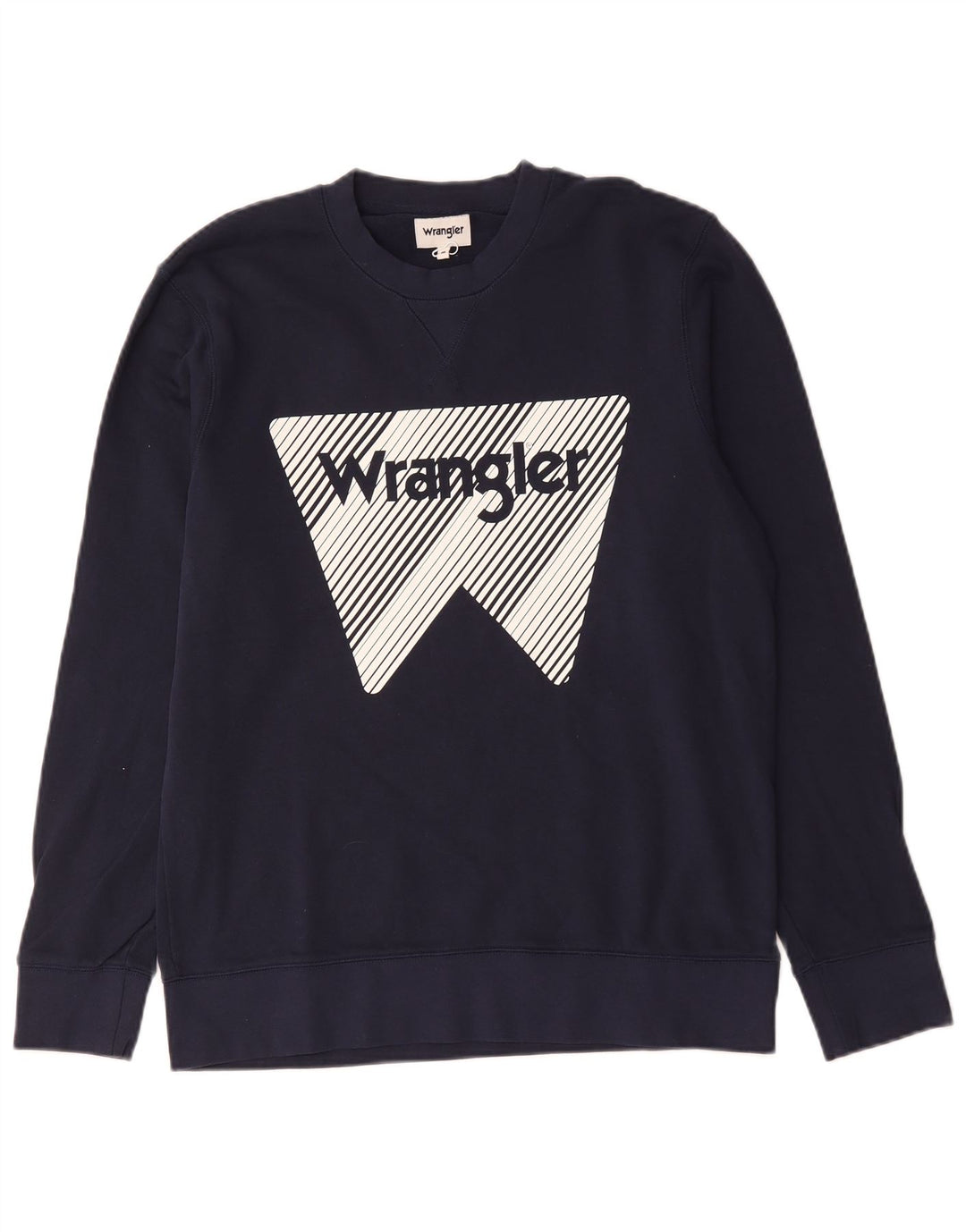 Wrangler Hombre Sudadera Gráfica Jumper Medium Azul Marino Algodón