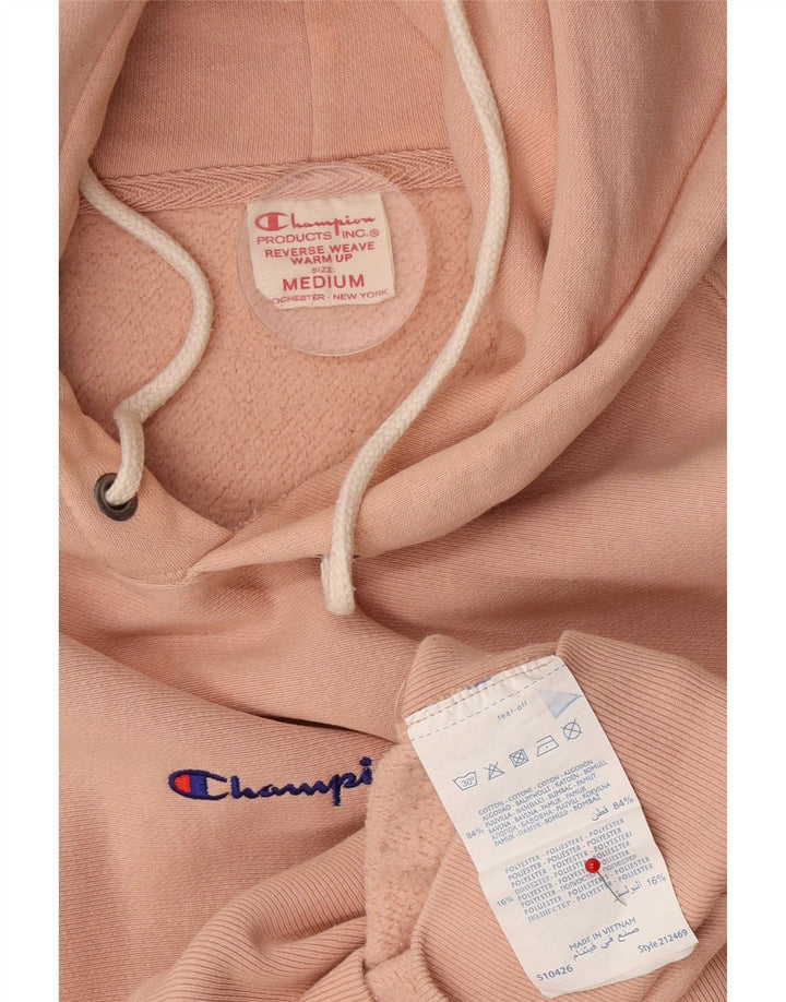 Champion Sudadera Con Capucha Jumper De Algodón Rosa Medio