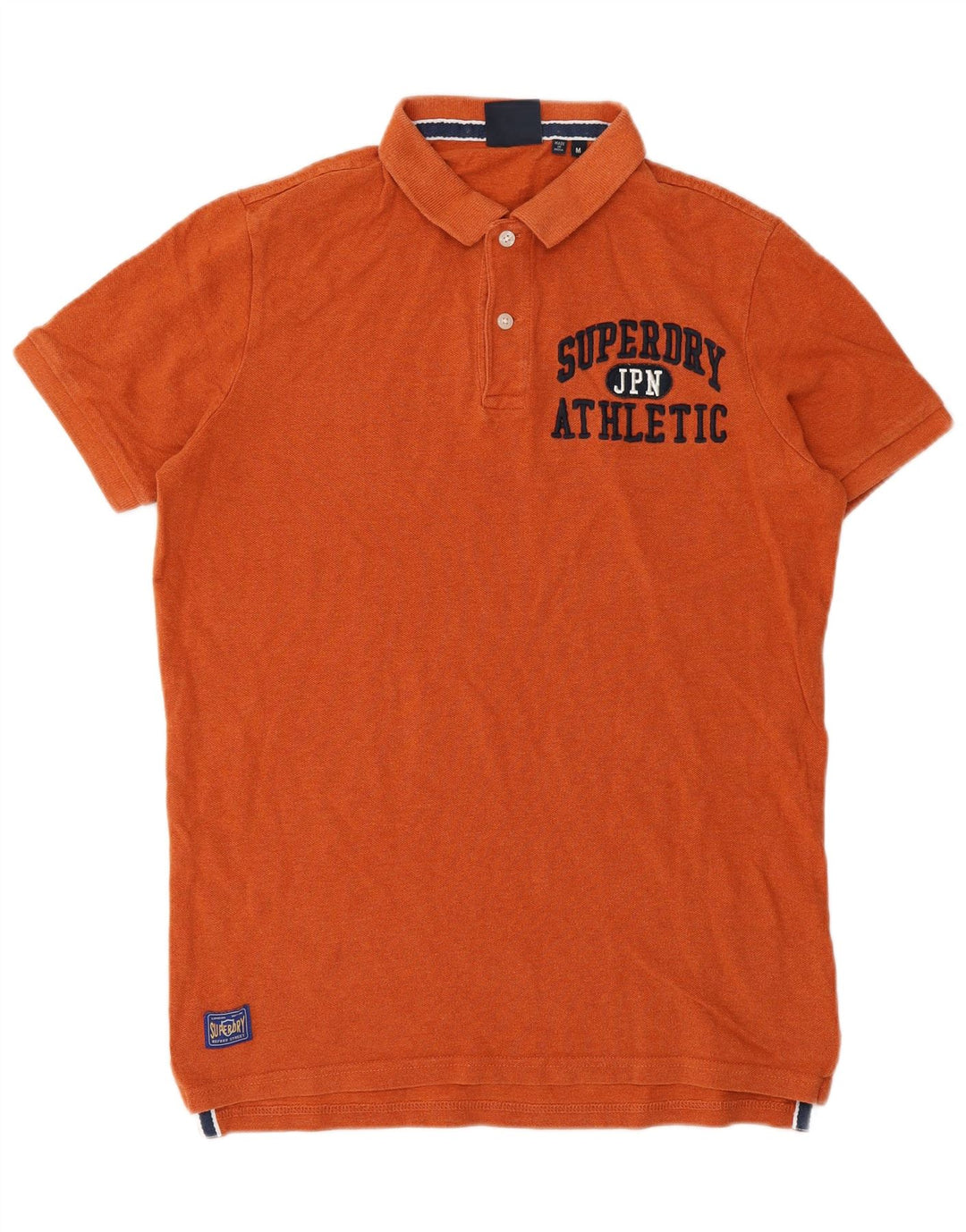 Superdry Polo Gráfico De Algodón Naranja Medio Para Hombre