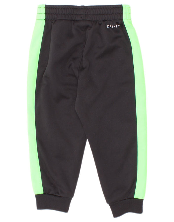 Nike Pantalones de chándal Dri Fit para bebés de 12 a 18 meses, color negro