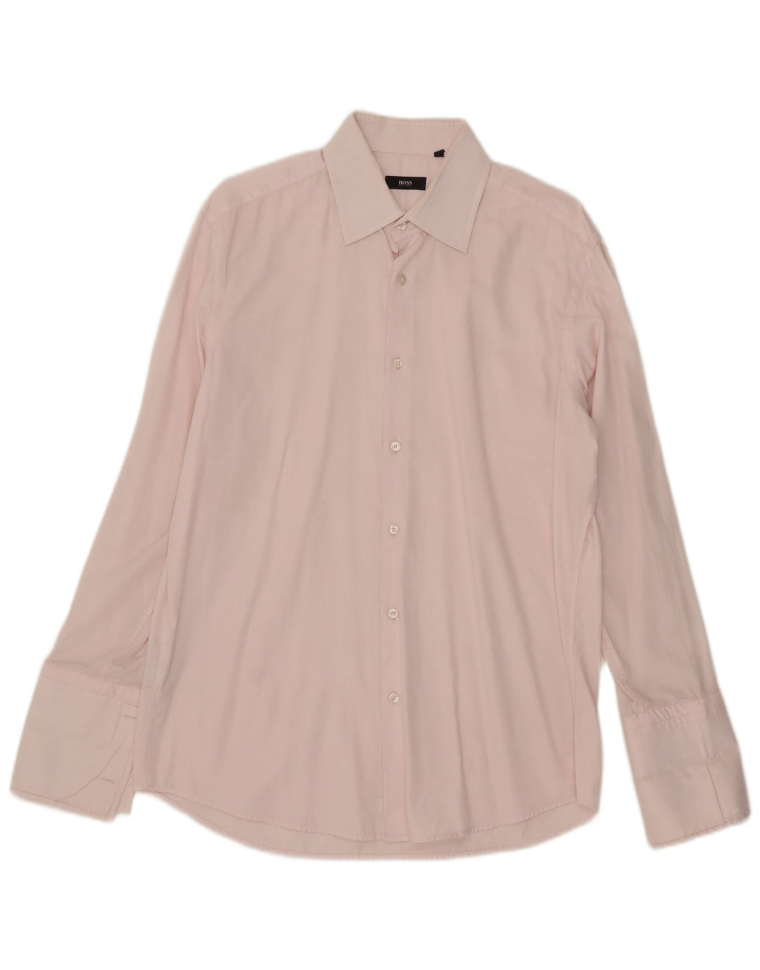 Hugo Boss Camisa formal para hombre Talla 41 16 Grande Rosa