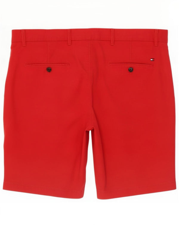 Tommy Hilfiger Pantalones cortos chinos para hombre W38 XL Algodón rojo