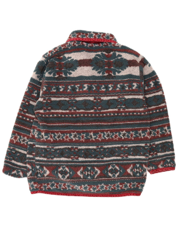 GYMNASIUM Chaqueta polar para hombre UK 36 Small Multicolor Fair Isle Algodón