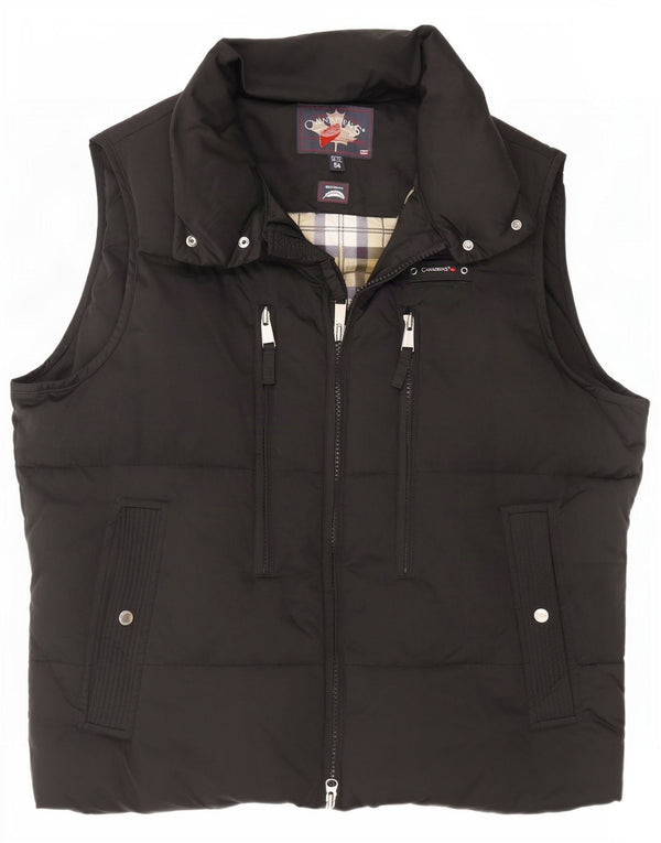 Canadiens Chaleco acolchado para hombre IT 54 2XL Negro