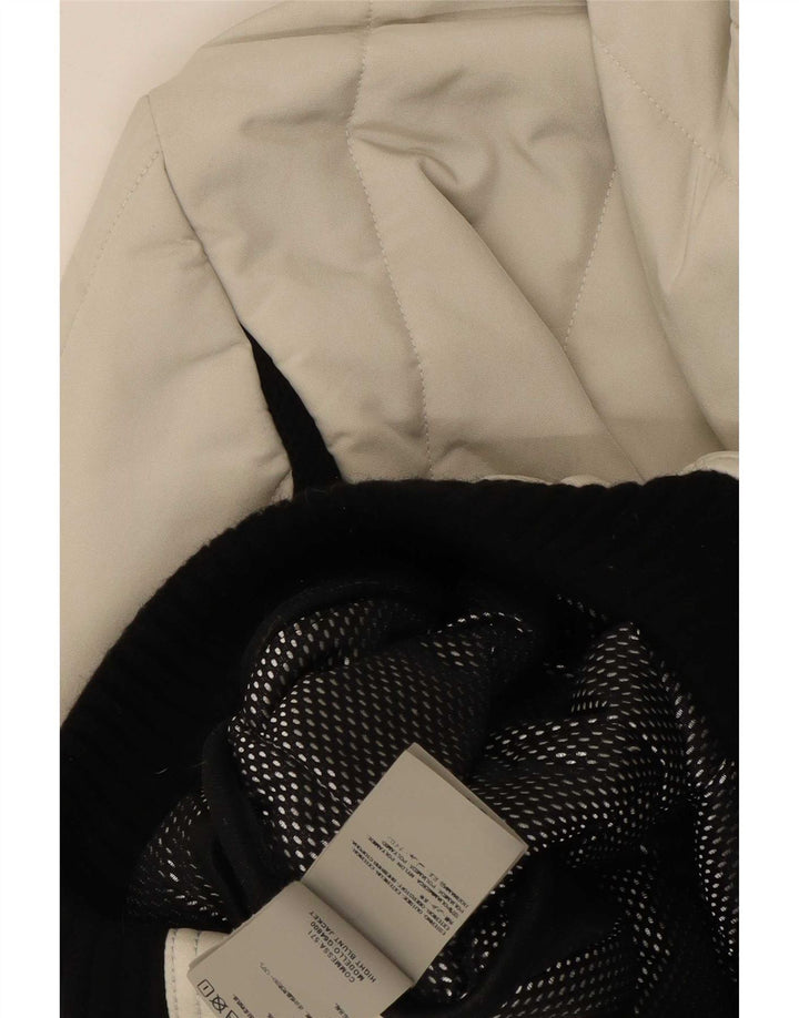 Refrigiwear Chaqueta acolchada con capucha para mujer UK 44 Mediana Color blanco