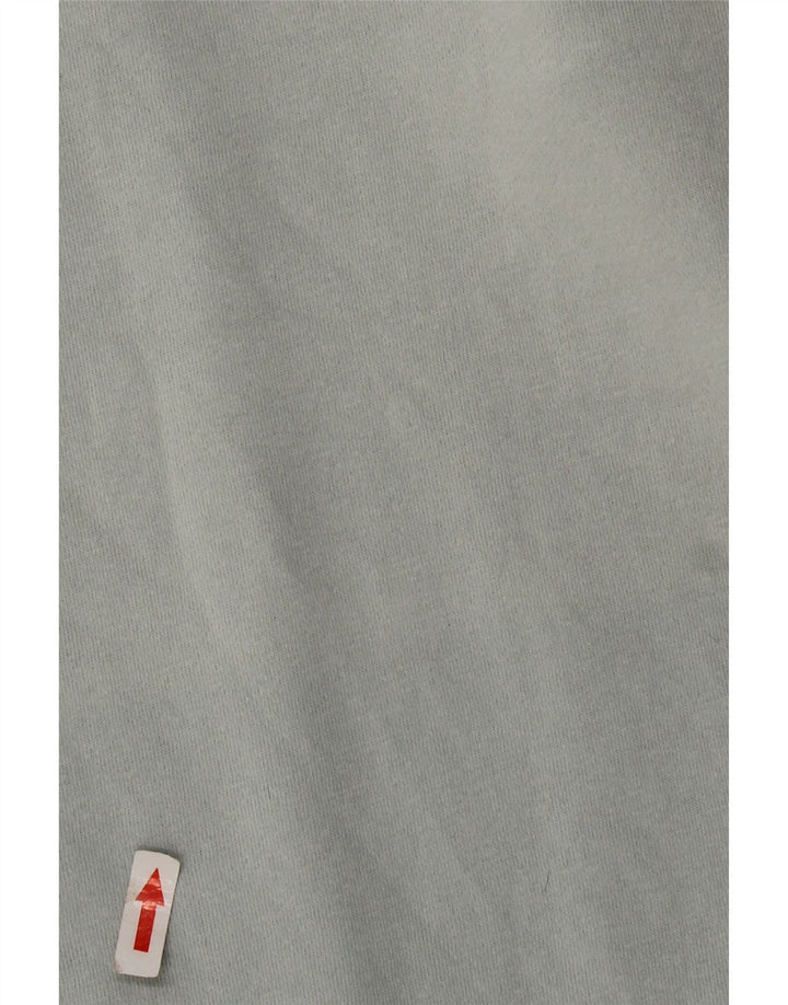 Zara Mujer Sudadera Oversize Jersey UK 10 Small Gris Algodón