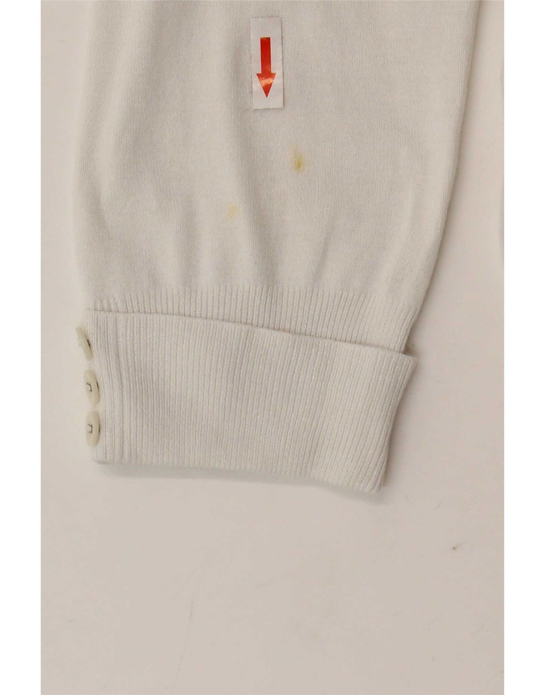 Marks & Spencer - Cárdigan de manga 3/4 para mujer, talla M, color blanco
