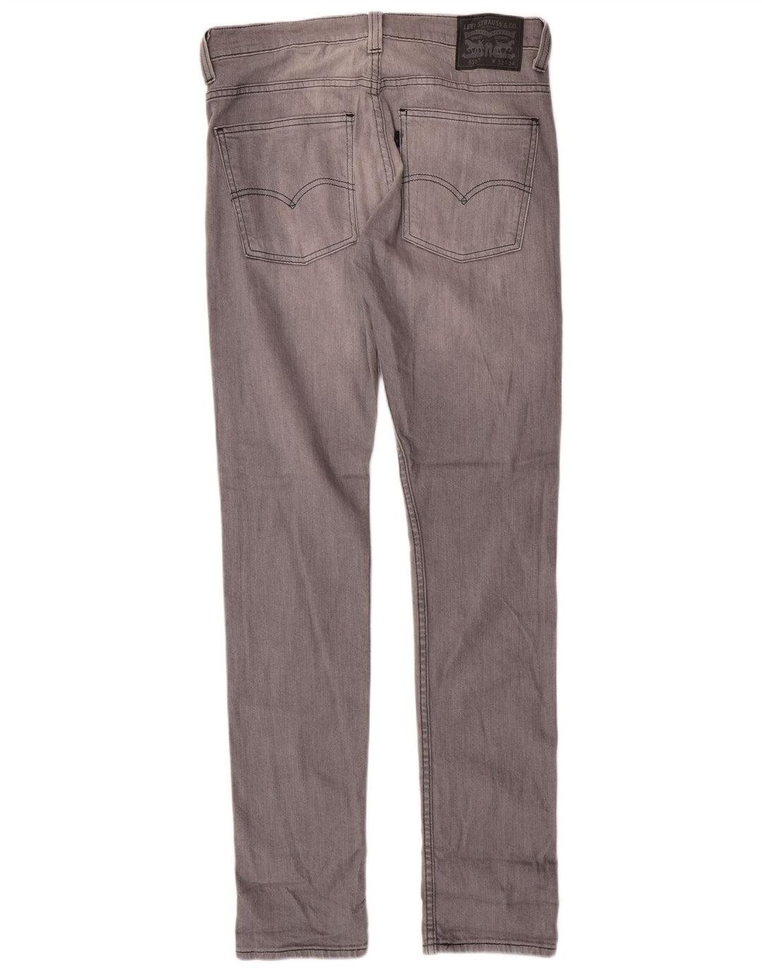 LEVI'S Vaqueros pitillo 510 para hombre W32 L34 Algodón gris