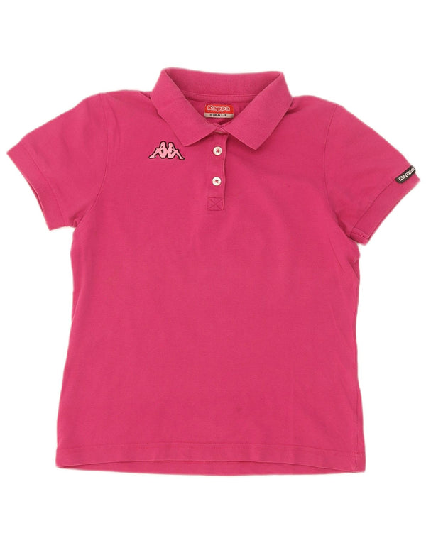 Kappa Polo Mujer UK 10 Small Rosa