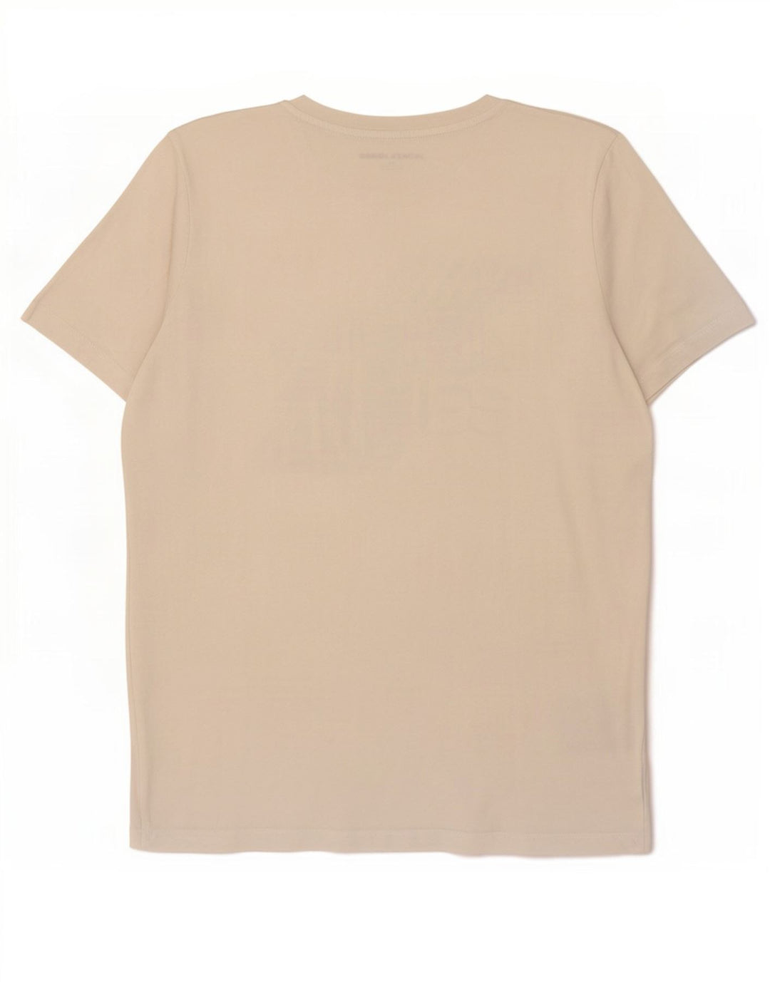 Jack & Jones Hombre Camiseta Gráfica Top Medium Blanco Algodón