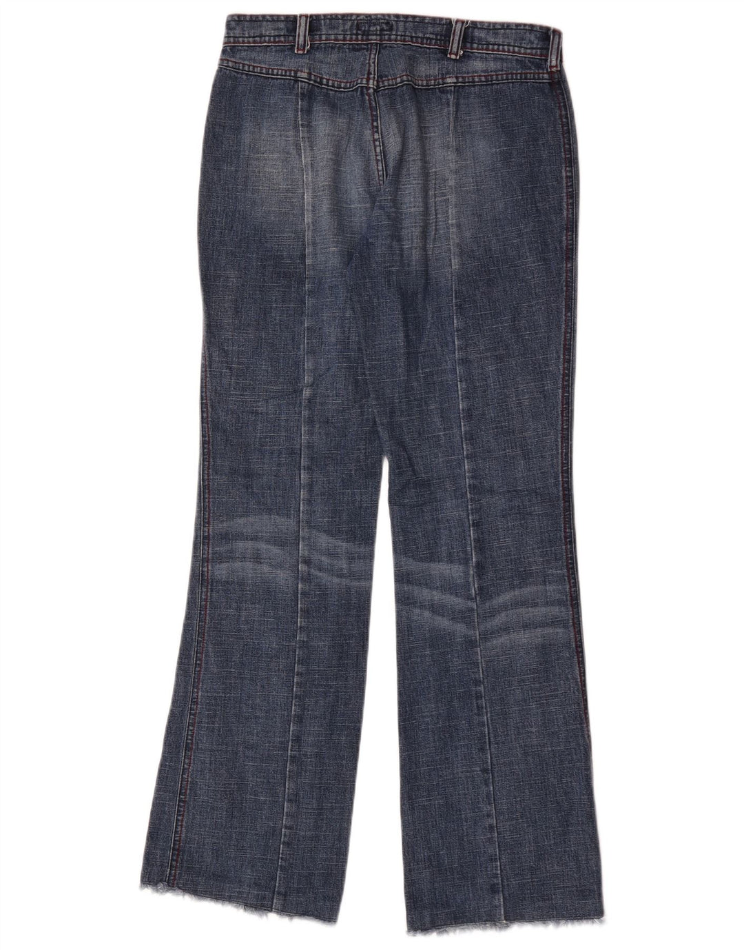 Max & Co. Jeans acampanados para mujer IT 42 Medium W30 L32 Algodón azul