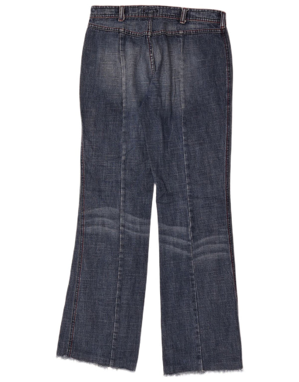 Max & Co. Jeans acampanados para mujer IT 42 Medium W30 L32 Algodón azul