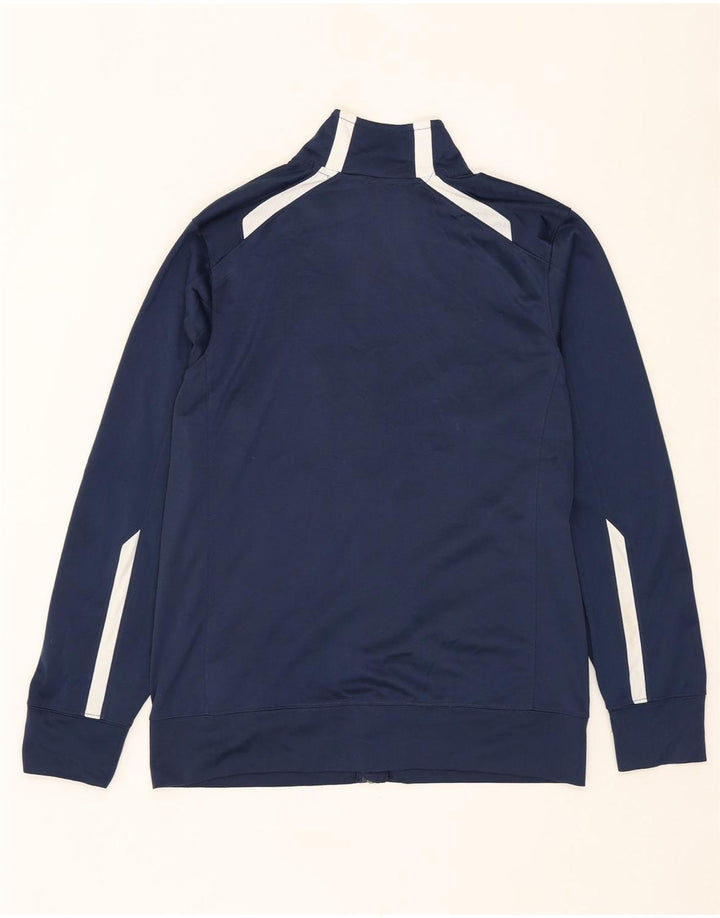 NIKE Mens Lausanne Collegiate Tracksuit Top Jacket Medium Navy Blue Vintage Nike and Second-Hand Nike from Messina Hembry 