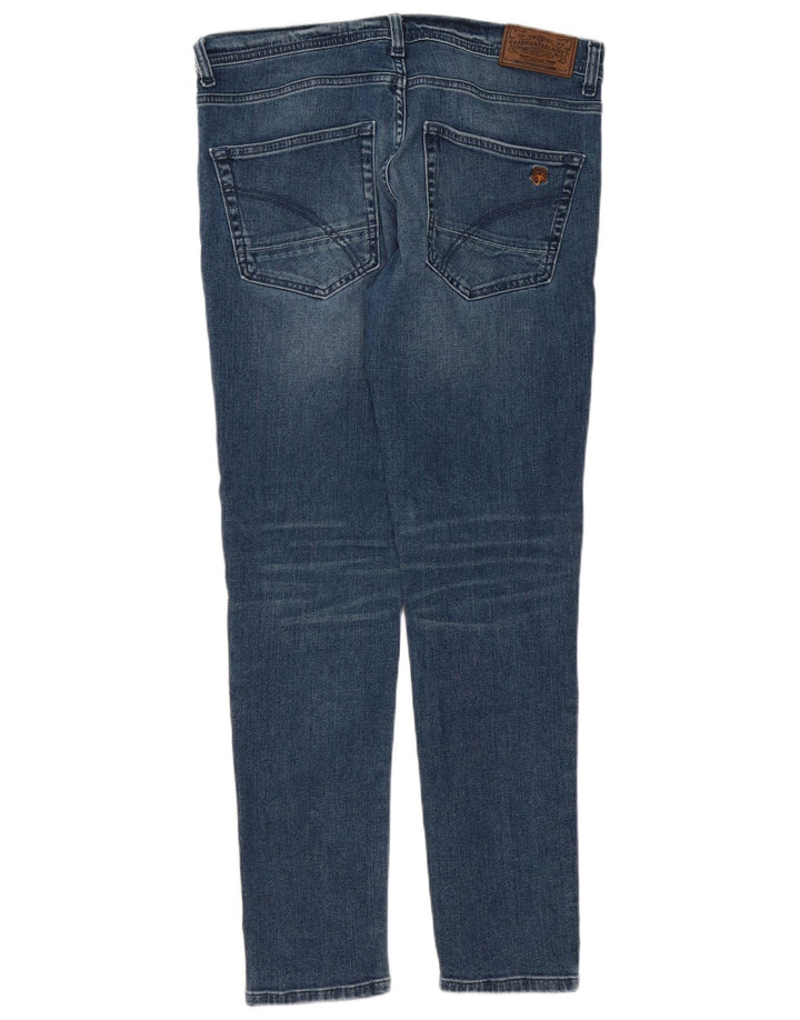 Harmont & Blaine Vaqueros ajustados para hombre W34 L30 Algodón azul