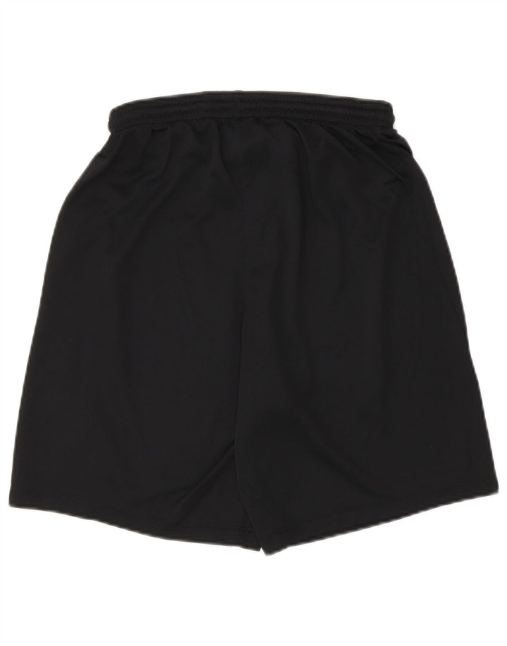 Nike - Pantalones cortos deportivos ajustados para hombre, talla pequeña, poliéster negro