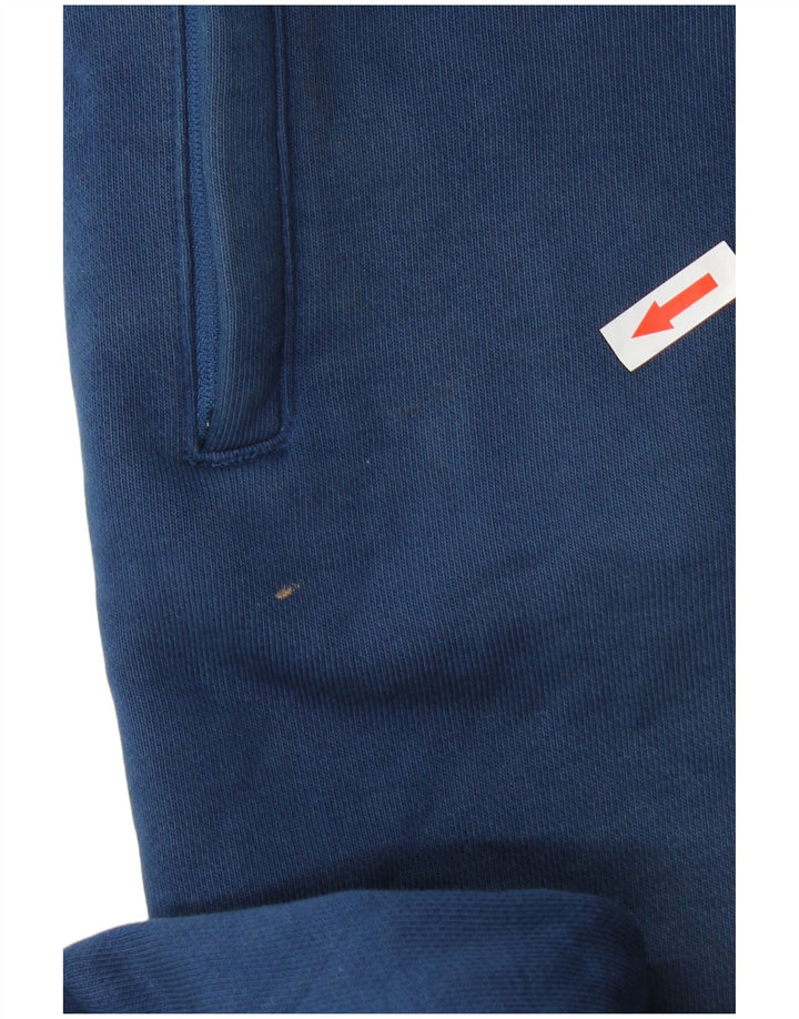 Adidas Mens Tracksuit Trousers Joggers Small Blue Cotton