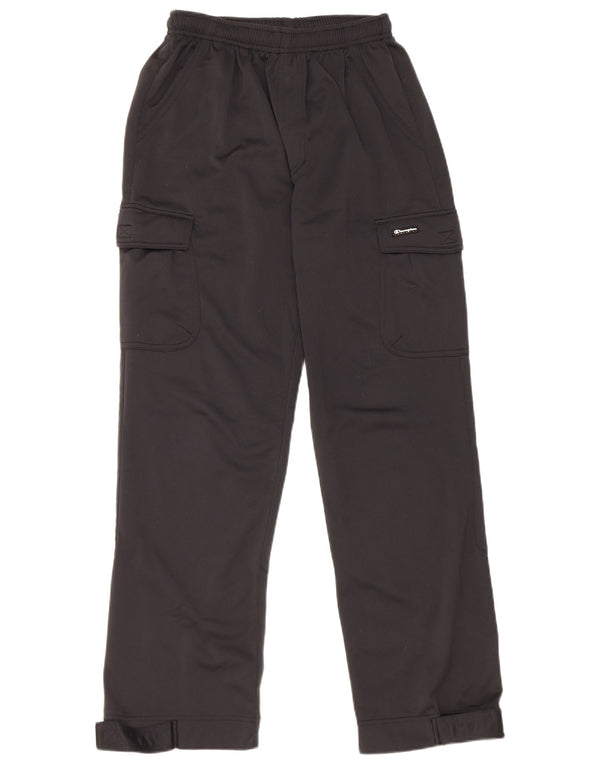 Champion Pantalones De Chándal Para Mujer UK 42 Mediano Negro Poliéster