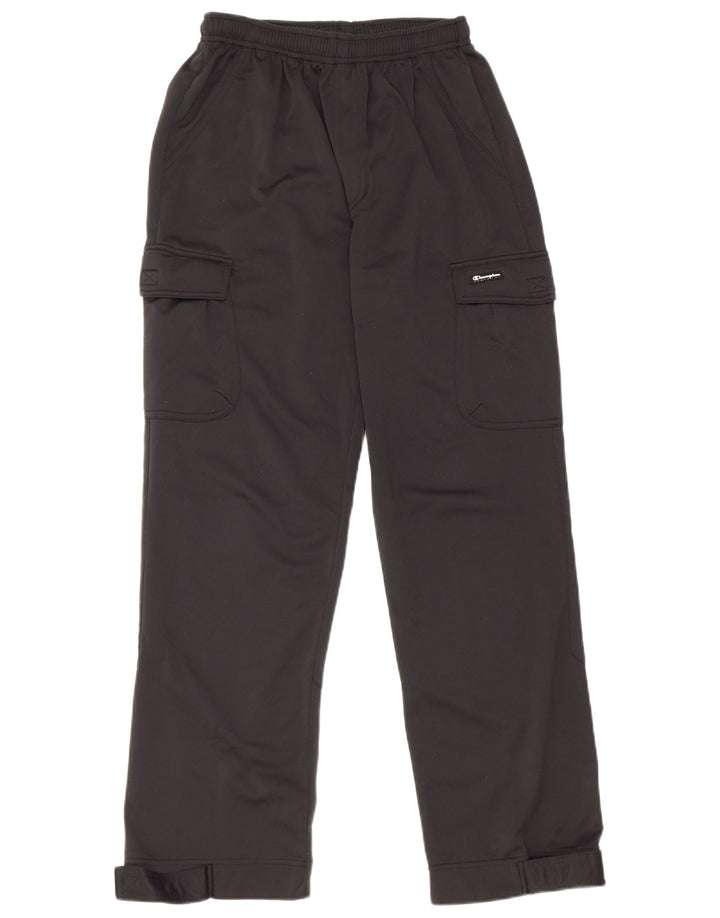 Champion Pantalones De Chándal Para Mujer UK 42 Mediano Negro Poliéster
