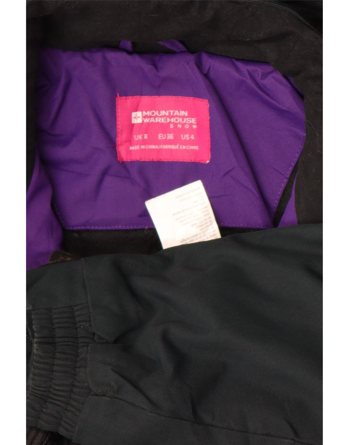Chaqueta cortavientos con capucha para mujer Mountain Warehouse UK 8 Small Black