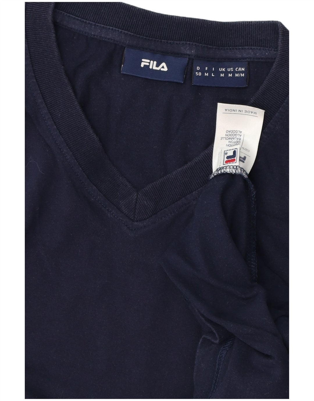 FILA Camiseta Hombre Top Medium Azul Marino Algodón