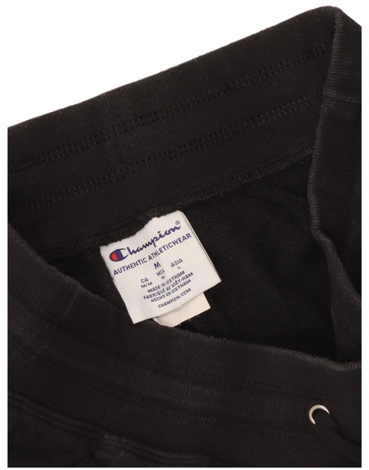 Champion Pantalones de chándal para mujer UK 44 Mediano Algodón negro