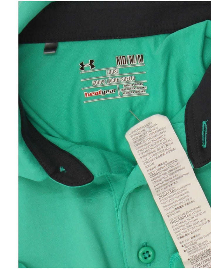 Polo Under Armour Hombre Poliéster Verde Medio