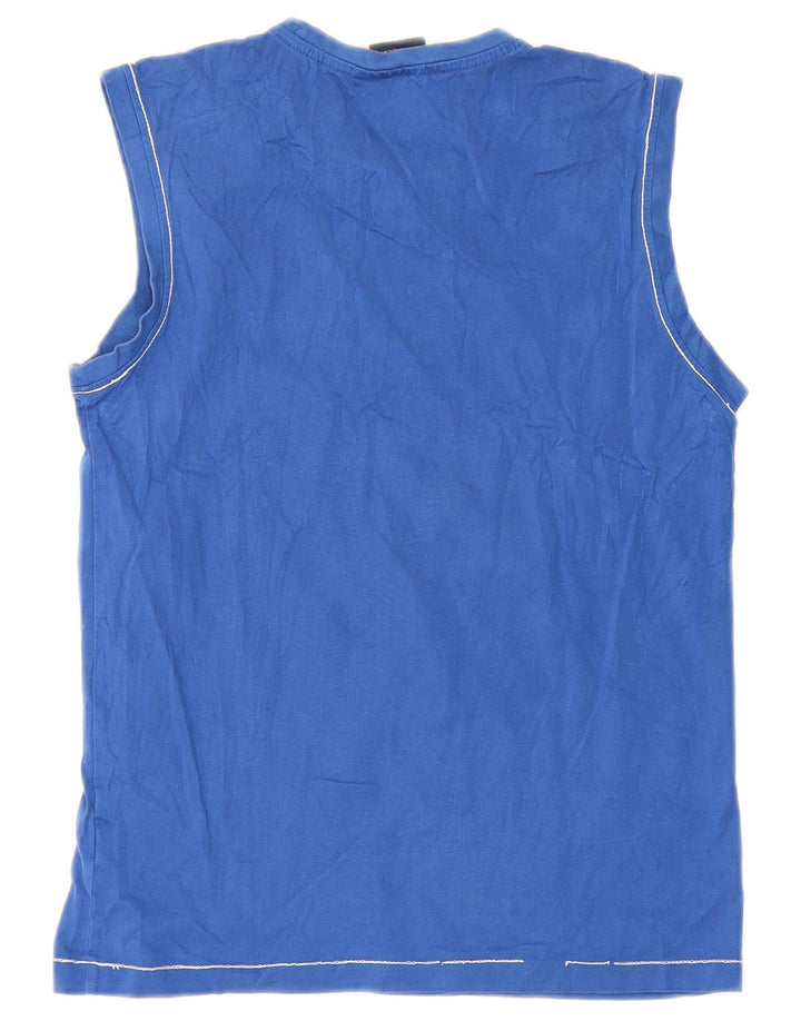 Champion Camiseta sin mangas gráfica para niños 13-14 años XL Azul