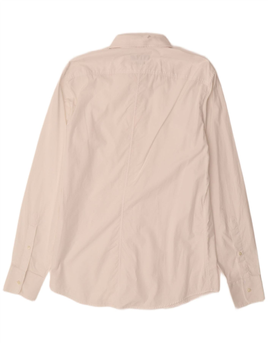 Camisa TRUSSARDI para hombre talla 42 grande algodón blanco
