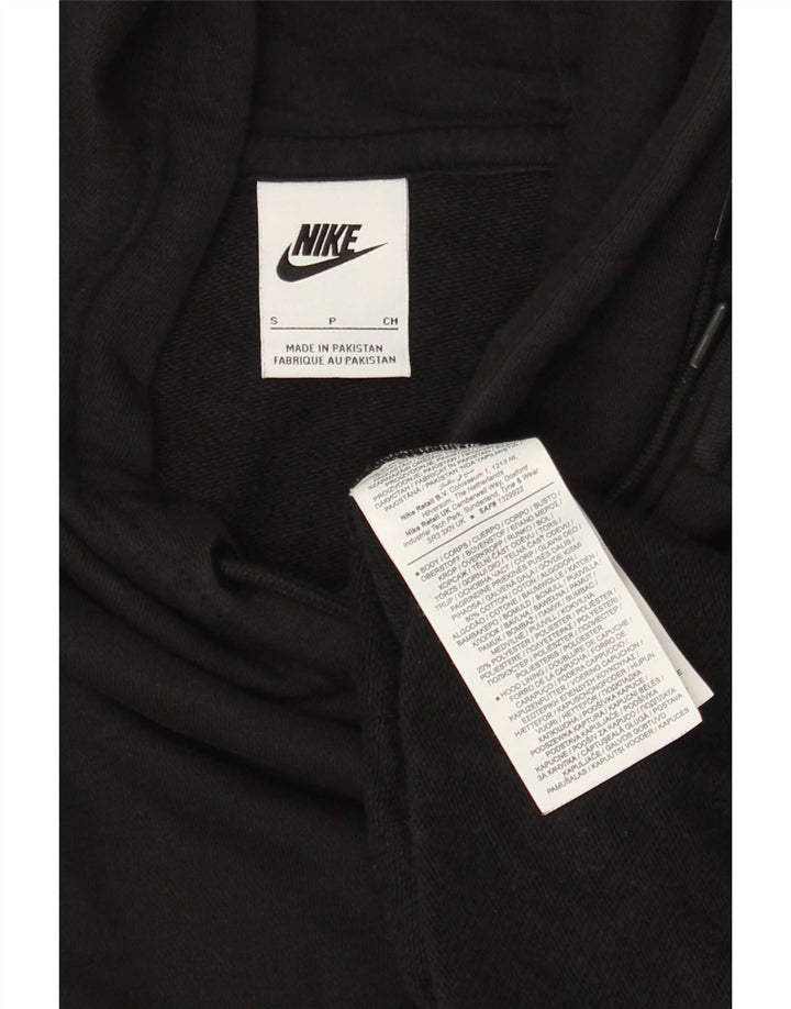 Nike - Sudadera con capucha para hombre, talla pequeña, algodón negro