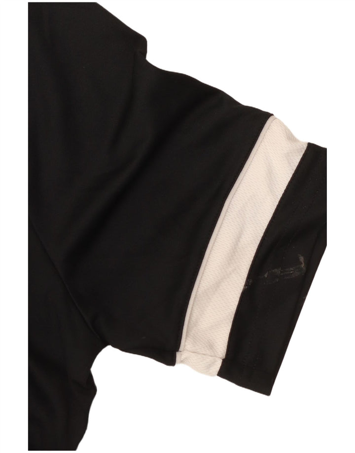 Camiseta Nike Hombre Top Medium Negro Rayas Poliéster Deportes