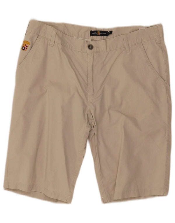 Marina Militare Pantalones cortos chinos para hombre IT 50 Large W35 Beige