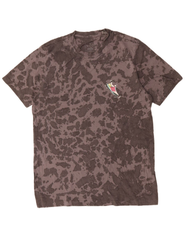 Camiseta Adidas Hombre Top Gris Medio Algodón Tie Dye