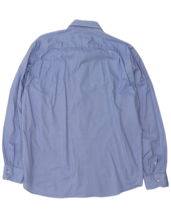 Camisa Roccobarocco Hombre Talla 43 17 XL Azul
