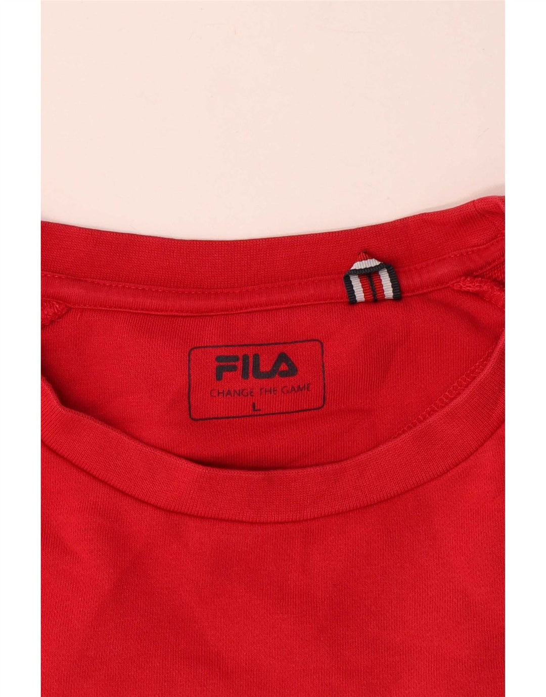 Fila Hombre Graphic Sudadera Jumper Large Multicolor Colorblock Algodón