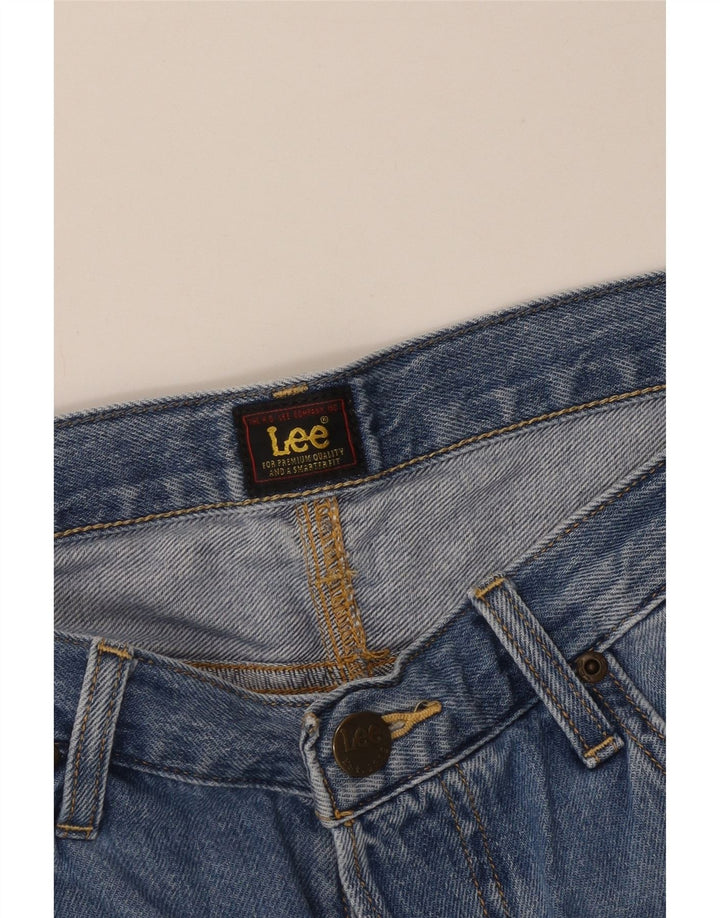 LEE Pantalones cortos de mezclilla para hombre W34 Azul grande