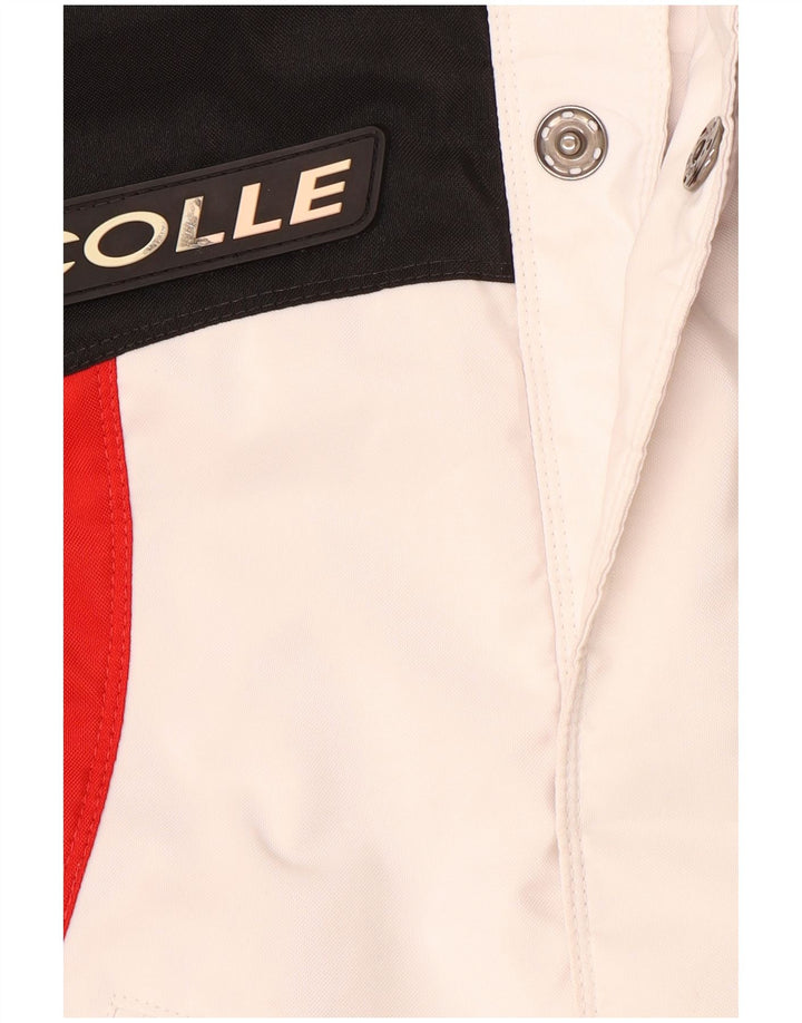 VINTAGE Chaqueta de esquí para niño 11-12 años Poliéster color block multicolor